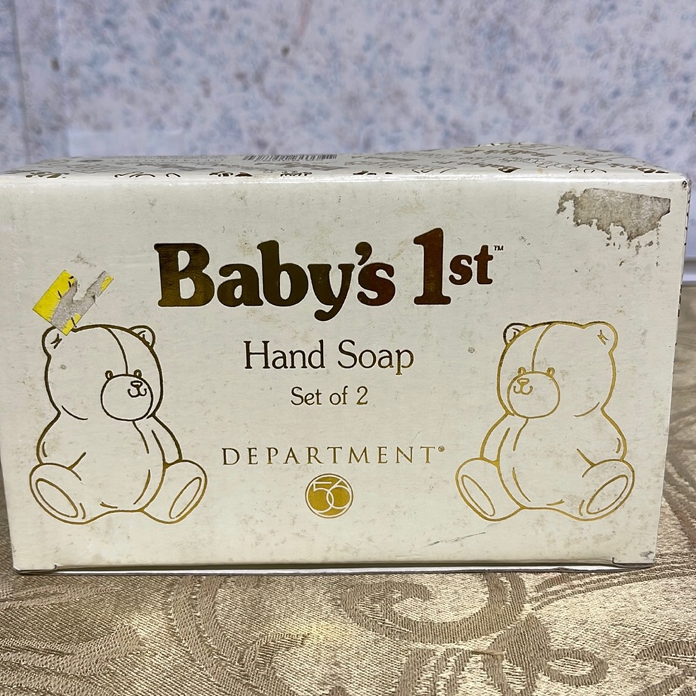 Vintage Baby’s 1st hand soap